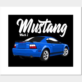 Mustang Mach 1 Muscle Cars Posters and Art